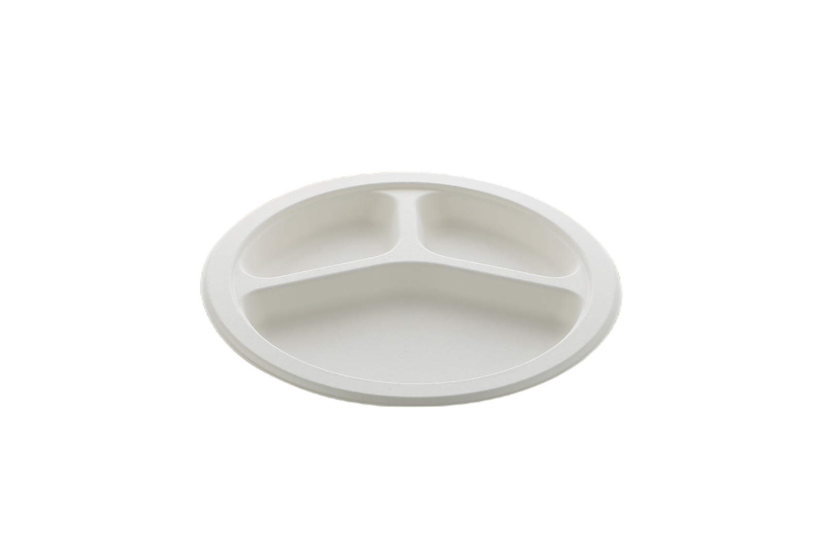 9'' 3-COMPARTMENT ROUND PLATE