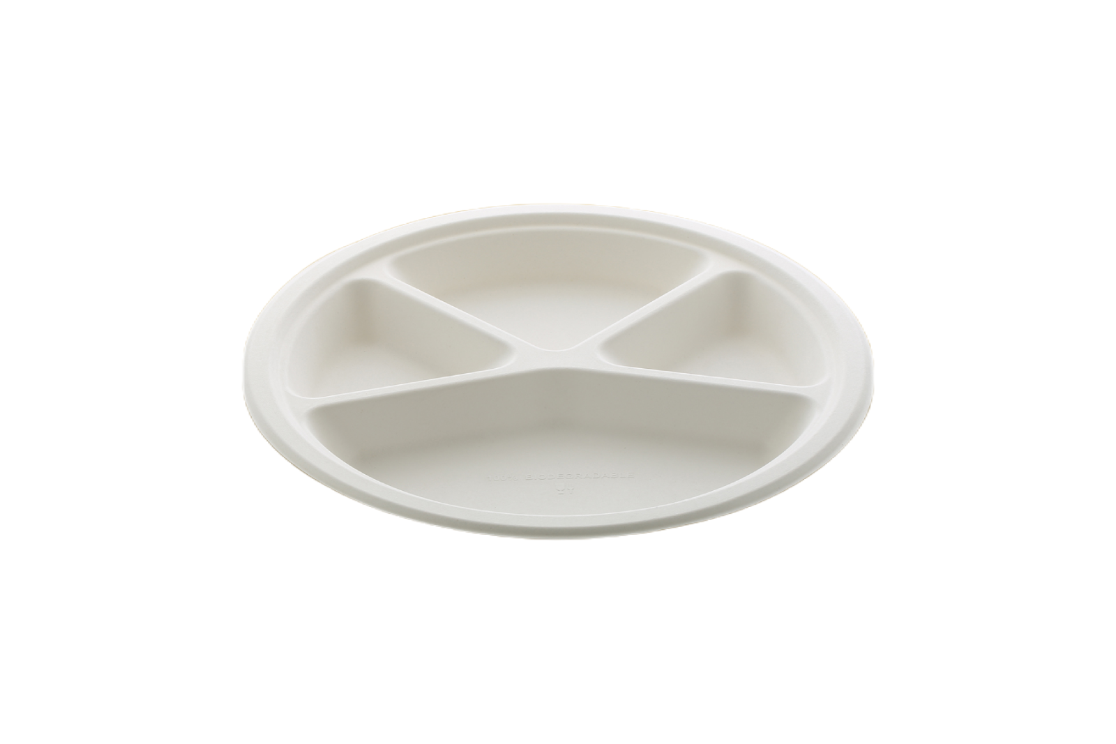 11'' 4-COMPARTMENT ROUND PLATE